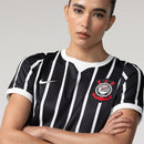 Camisa Corinthians II 26/27 Feminina Torcedor - Branco+Preto