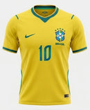 Camisa Brasil I 2026/27 (Neymar/10) - Torcedor Masculina - Amarela