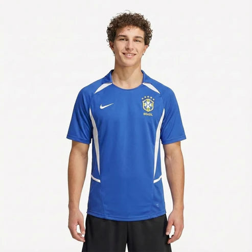 Camisa Brasil II 2002 - Versão Retrô