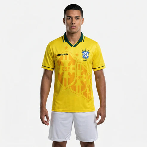 Camisa Brasil I 1994 - Versão Retrô