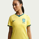 Camisa Brasil I 2026/27 Torcedora Feminina Nike - Amarela