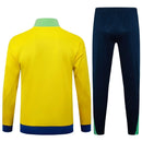 Conjunto Agasalho Seleção Brasileira Jaqueta e Calça Amarelo 2026