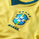 Conjunto Brasil I 2026/27 Infantil Torcedor Nike - Amarela