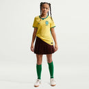 Conjunto Brasil I 2026/27 Infantil Torcedor Nike - Amarela