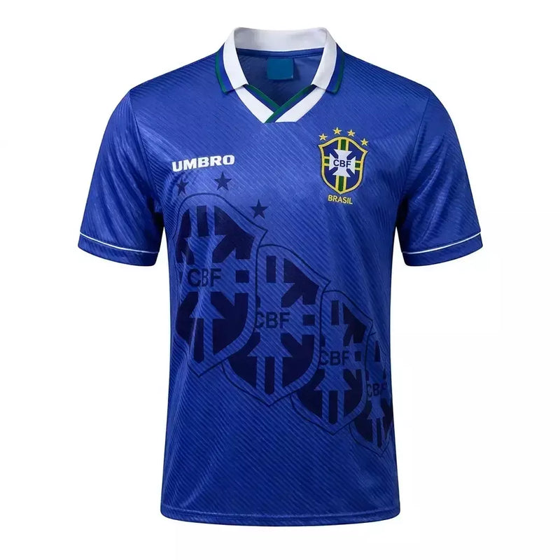 Camisa Brasil II 1994 - Versão Retrô Azul