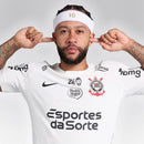 Camisa Corinthians I 2026/27 Versão Jogador + Patrocínios - Branca
