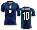 Camisa Brasil II 2026/27 (Neymar/10) - Jogador Masculina - Azul