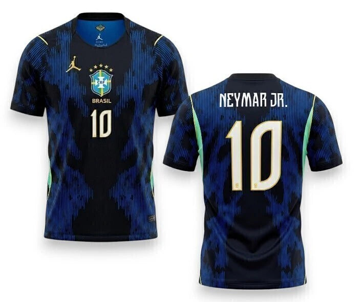 Camisa Brasil 2026/27 (Neymar/10) - Torcedor Masculina - Azul