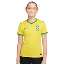 Conjunto Brasil I 2026/27 Infantil Torcedor Nike - Amarela