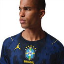 Camisa Brasil II 2026/27 Jogador Masculina Nike Jordan - Azul