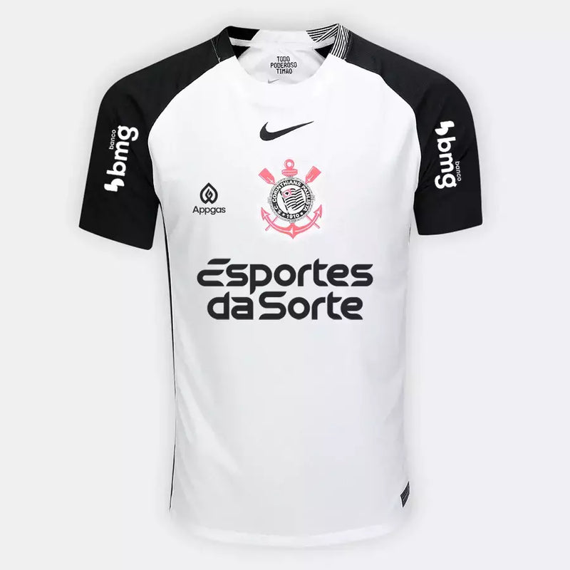 Corinthians I 2025/26 Torcedor Masculina + Patrocínios