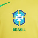 Conjunto Brasil I 2025/26 Torcedor Pro Infantil Nike - Amarela