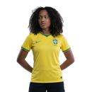 Camisa Brasil I 2026/27 Torcedora Feminina Nike - Amarela