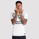 Camisa Corinthians I 2026/27 Versão Jogador + Patrocínios - Branca